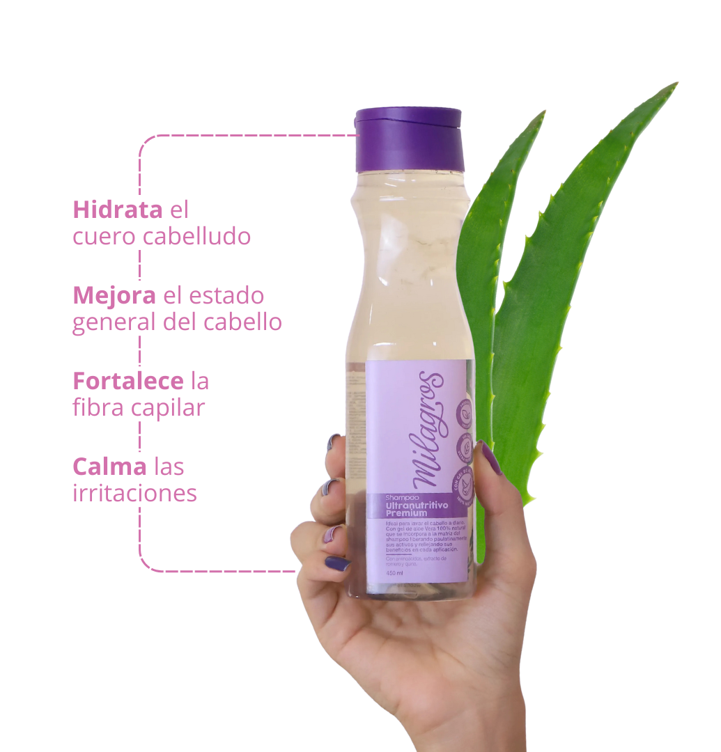 Aloe vera en el cabello