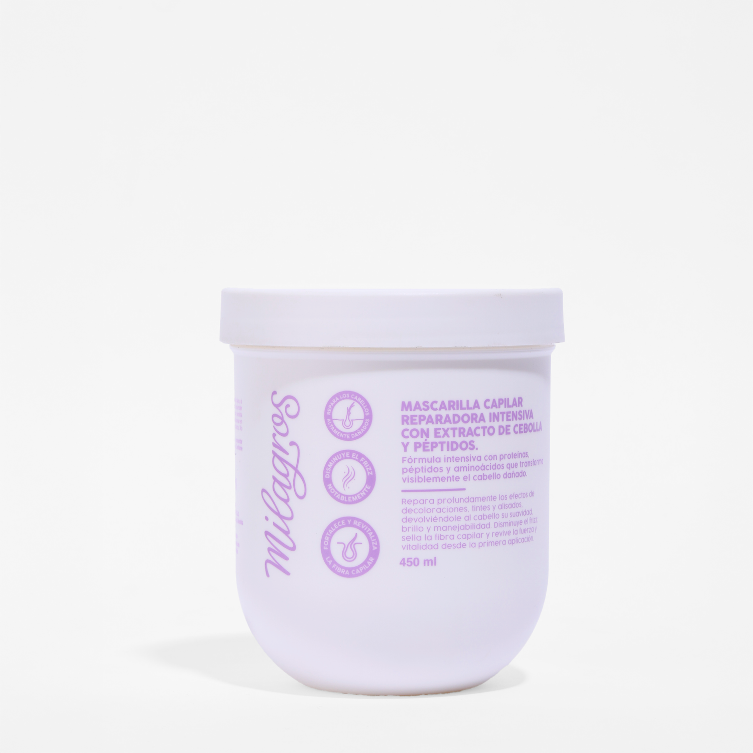 Mascarilla Capilar Reparadora Intensiva Con Extracto De Cebolla y Péptidos