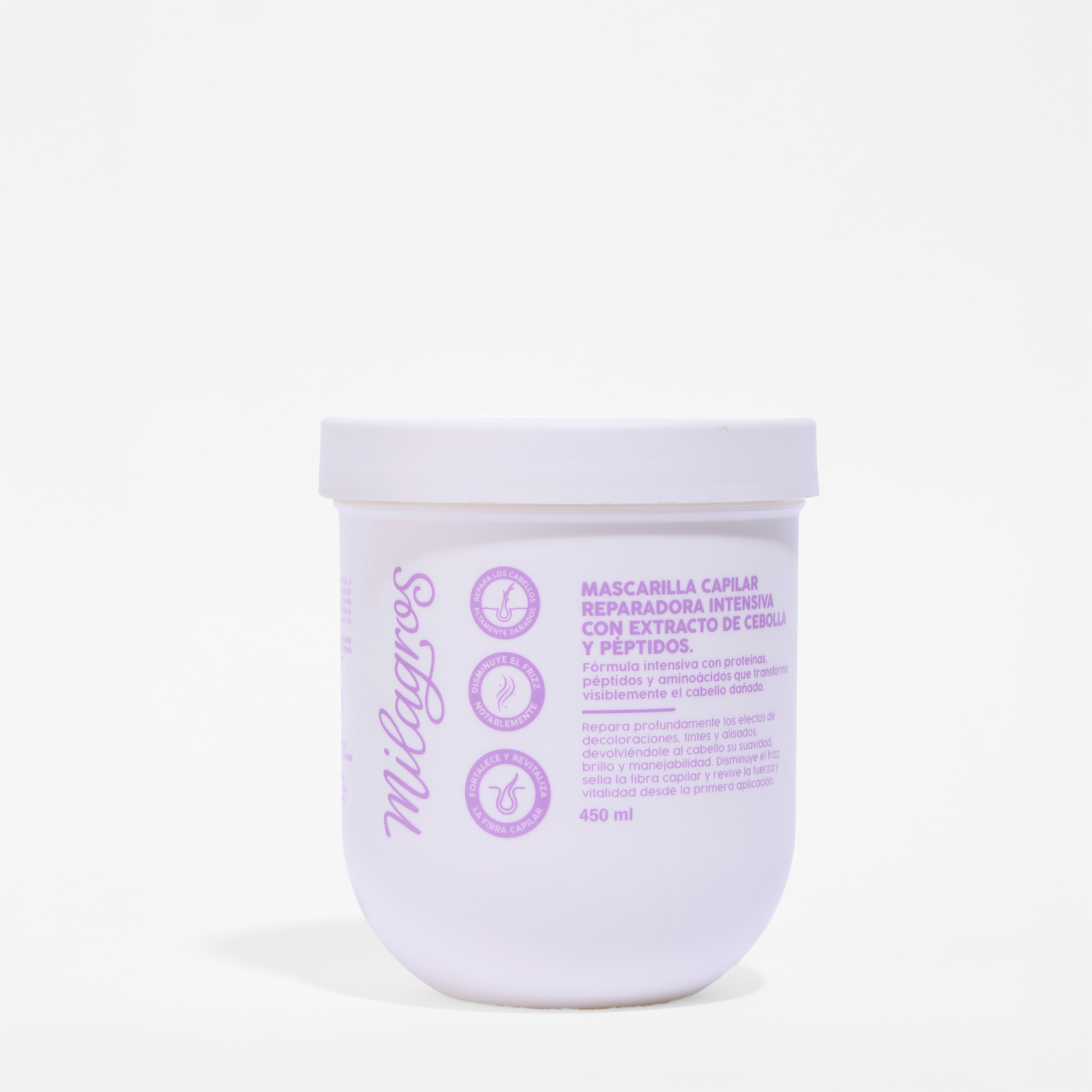 Mascarilla Capilar Reparadora Intensiva Con Extracto De Cebolla y Péptidos