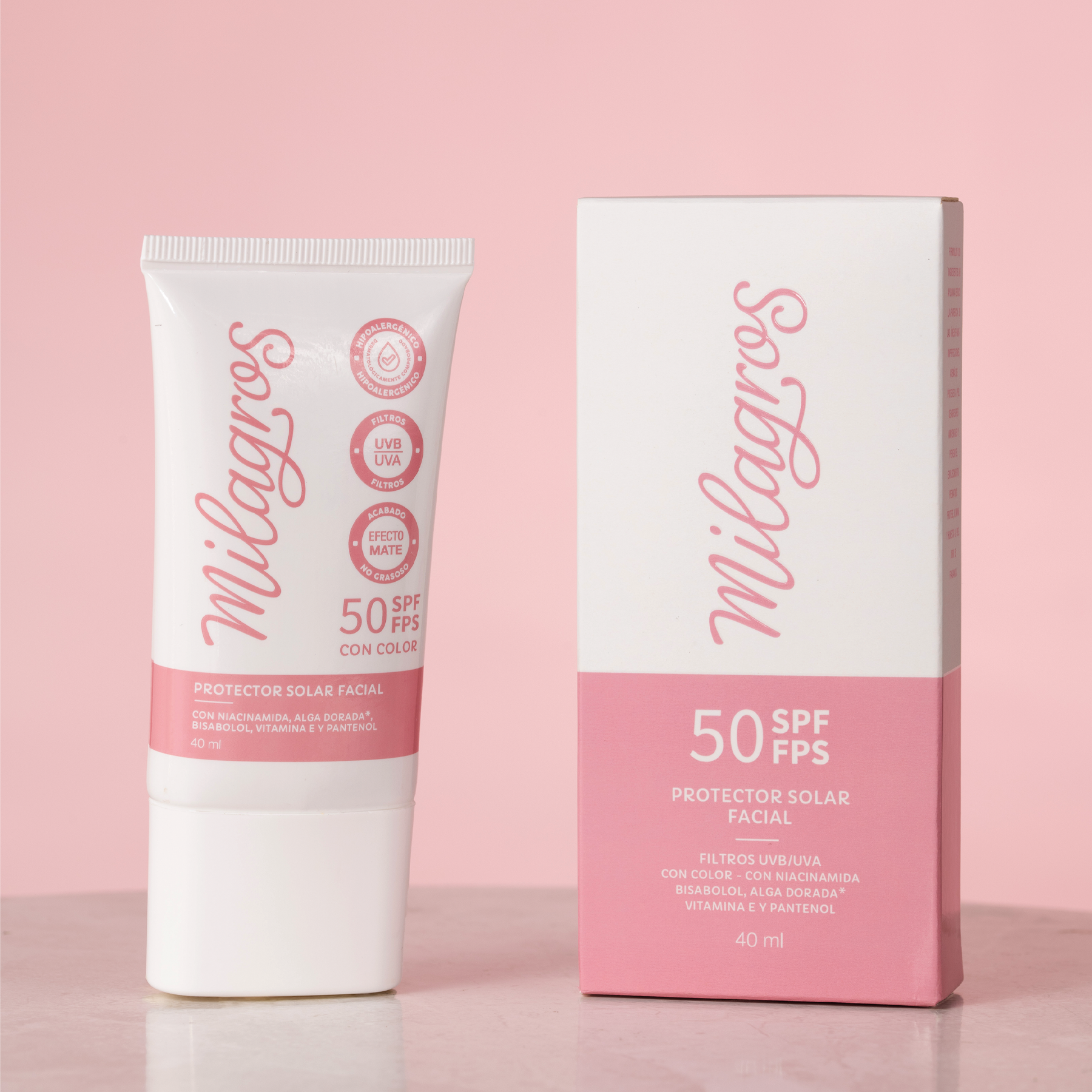 Protector Solar Facial con Color