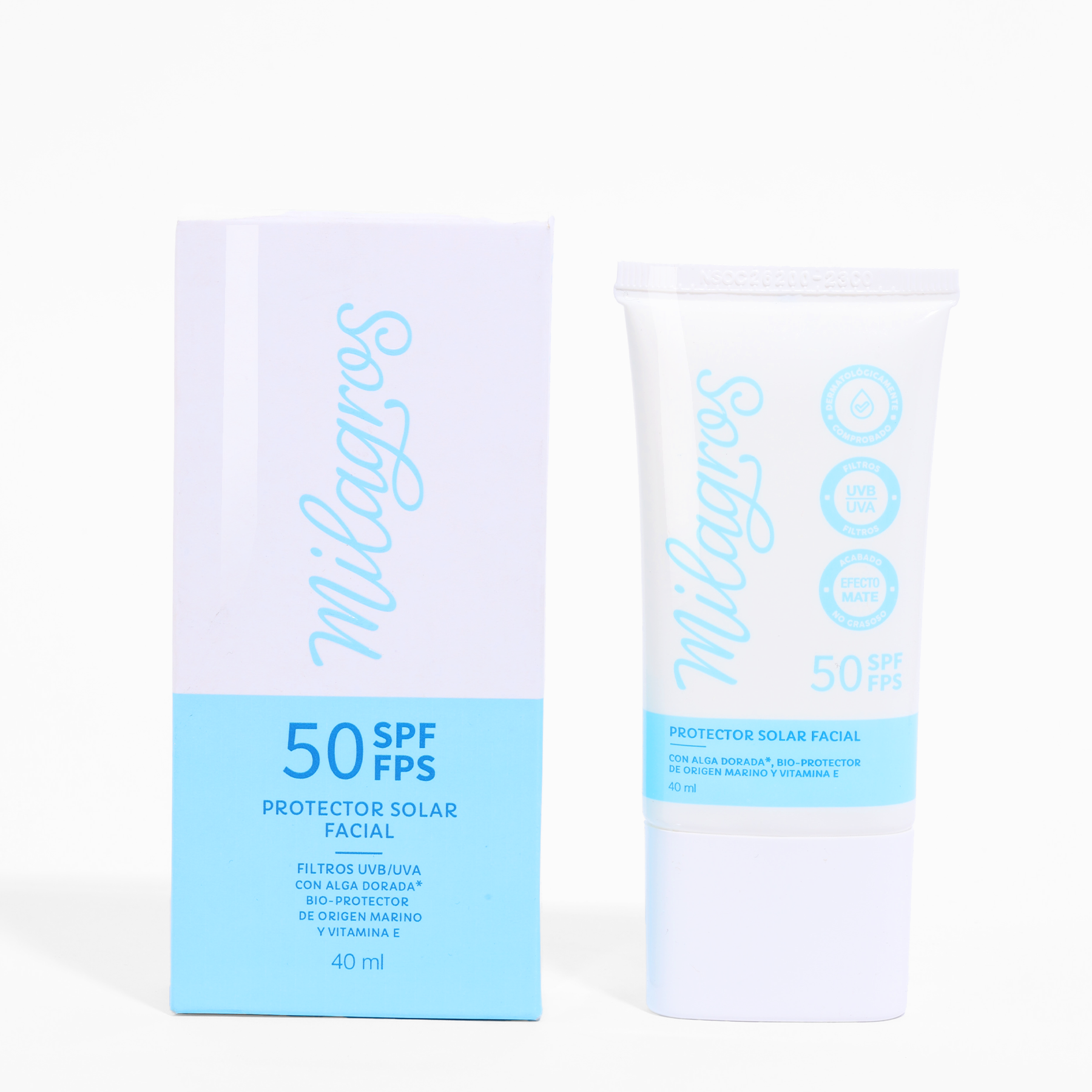 Protector Solar Facial sin Color