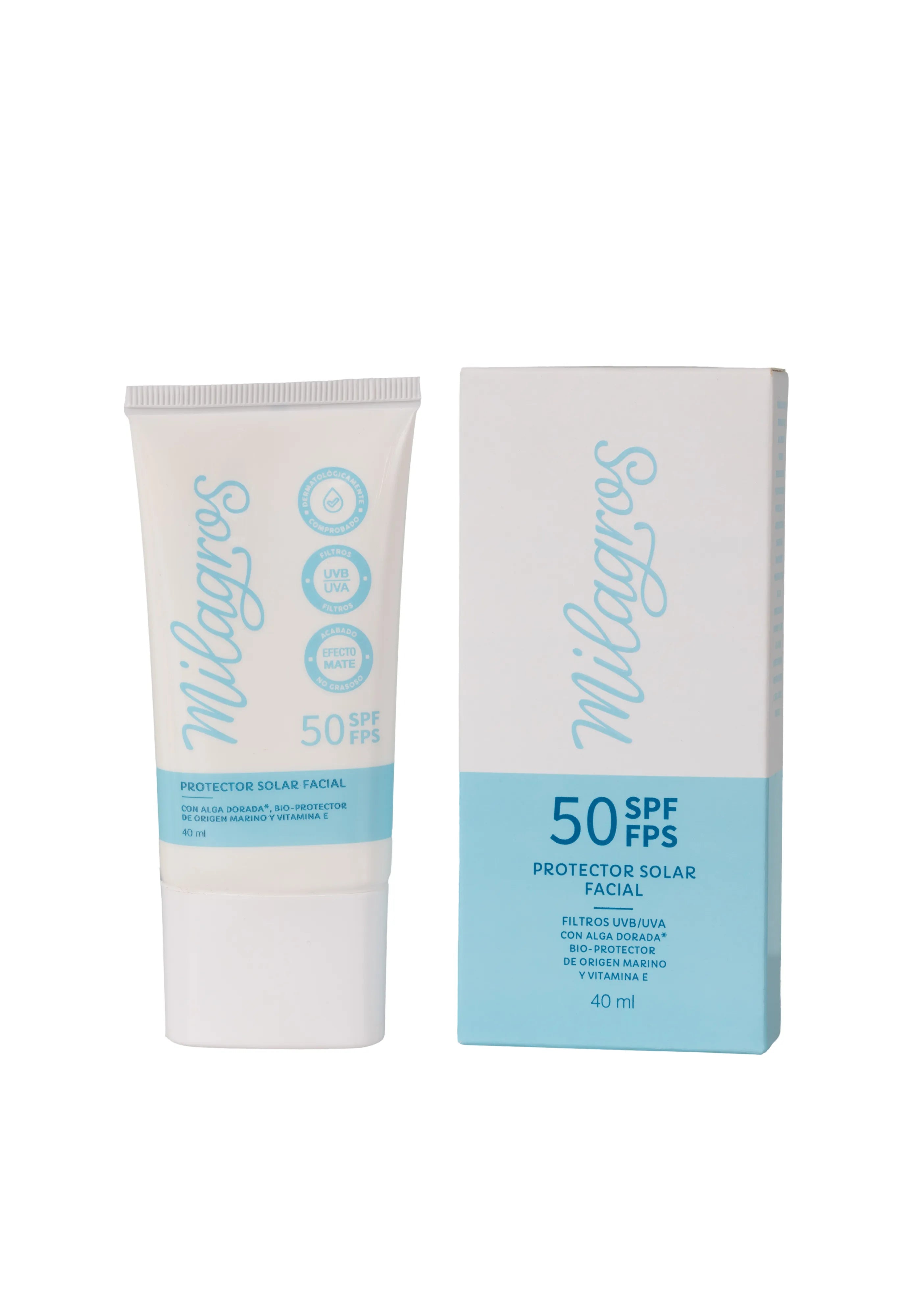 Protector solar facial ayuda a que las imperfecciones se difuminen y el tono de la piel se muestre unificado sin color