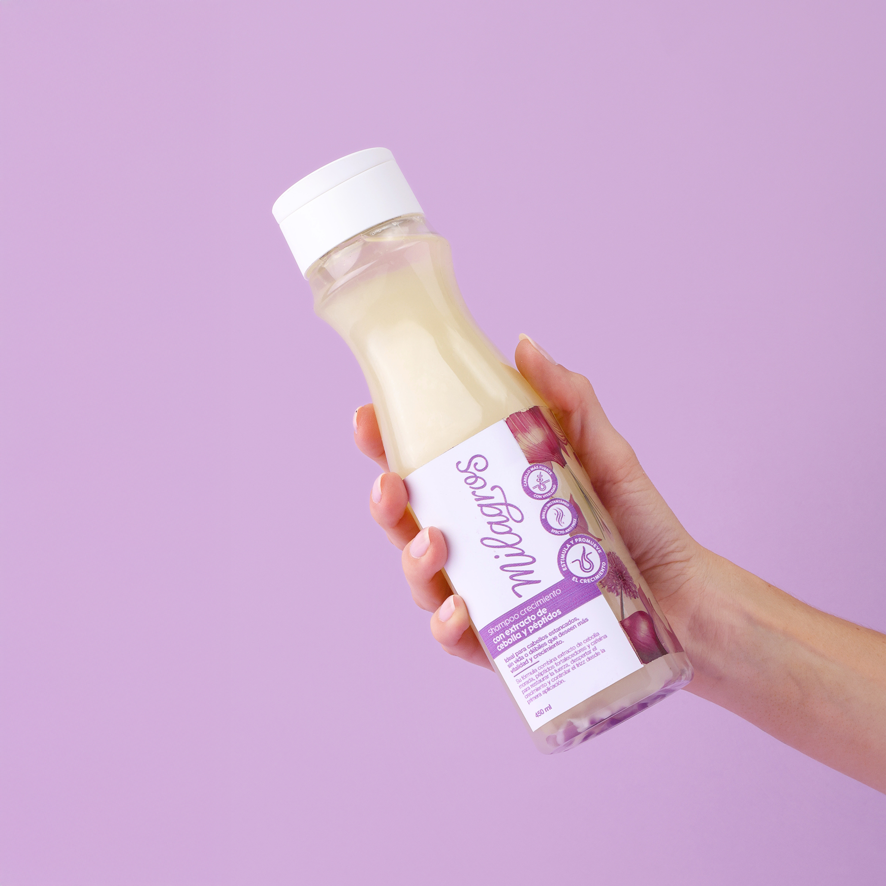 Shampoo Crecimiento Con Extracto de Cebolla y Péptidos