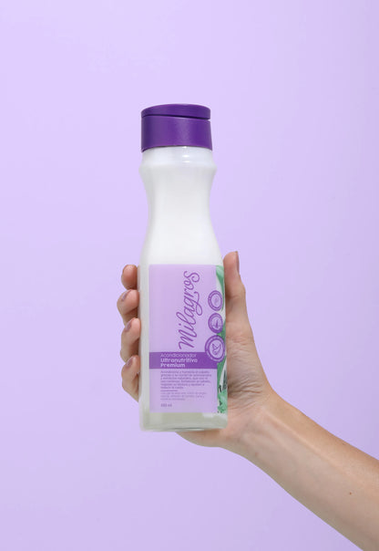Acondicionador con ingredientes naturales,cabello mas sano mas brillante
