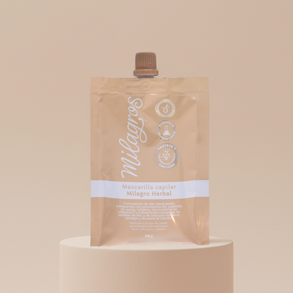 Doypack Mascarilla Capilar Milagro Herbal