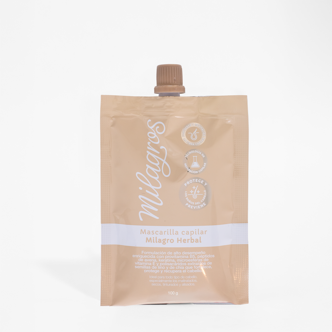 Doypack Mascarilla Capilar Milagro Herbal