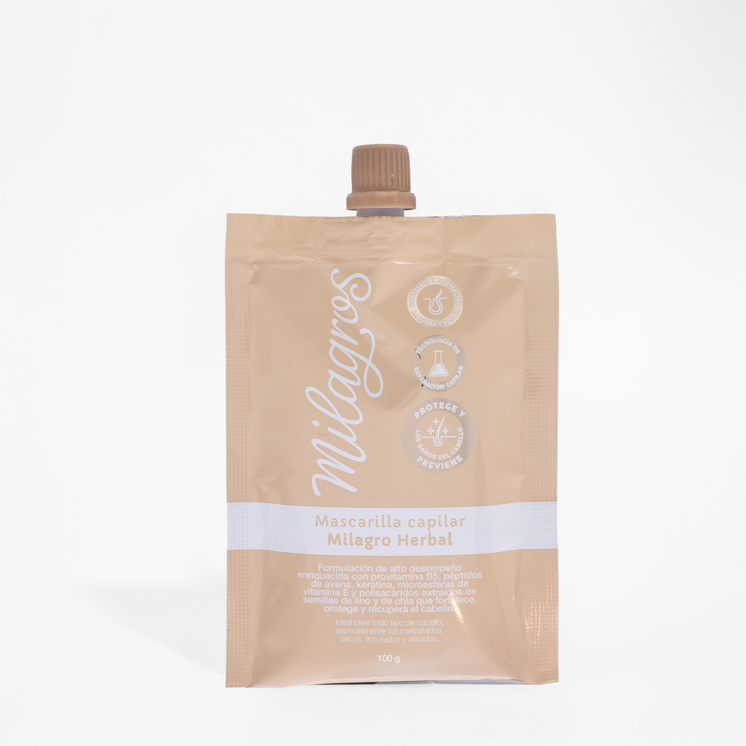 Doypack Mascarilla Capilar Milagro Herbal