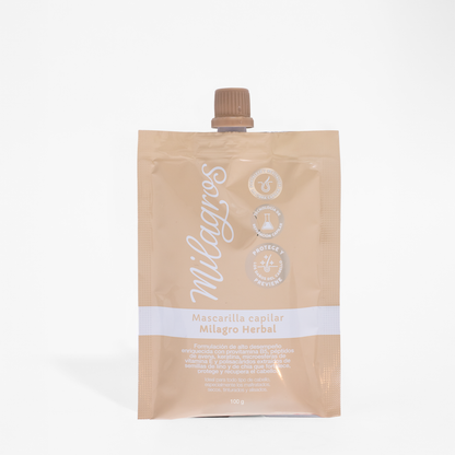 Doypack Mascarilla Capilar Milagro Herbal