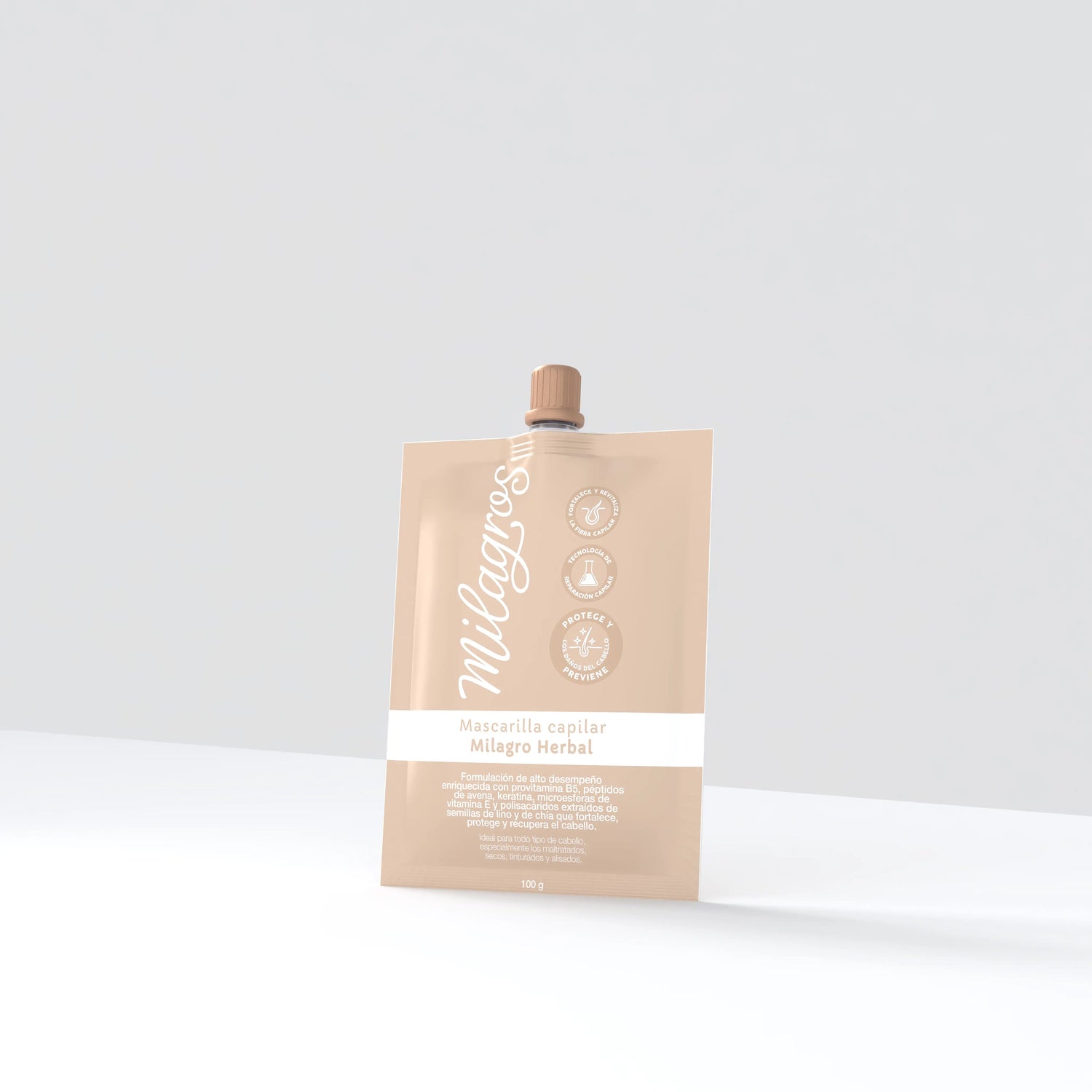 Doypack Mascarilla Capilar Milagro Herbal