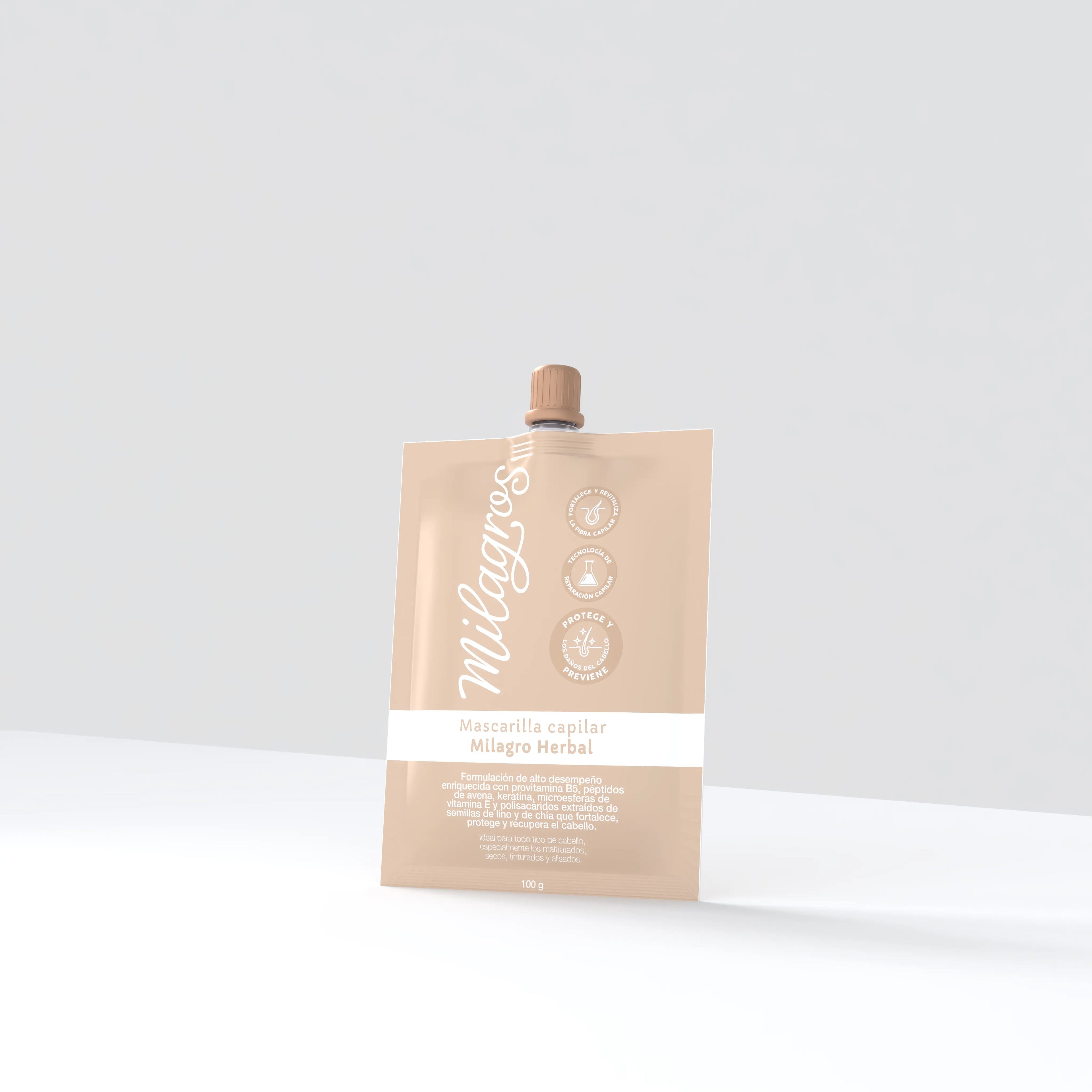 Doypack Mascarilla Capilar Milagro Herbal