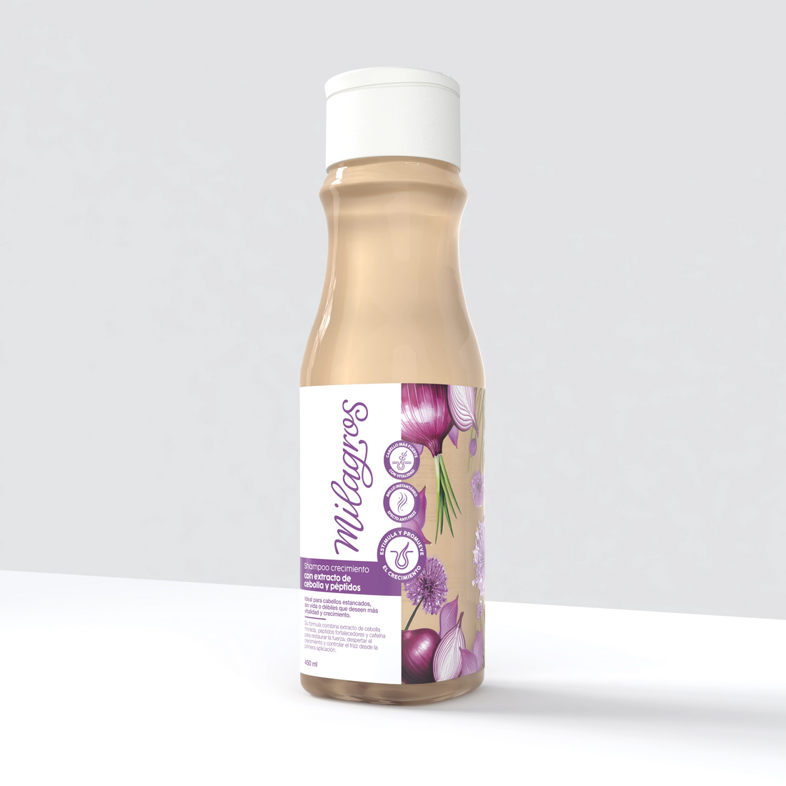 Shampoo Crecimiento Con Extracto de Cebolla y Péptidos