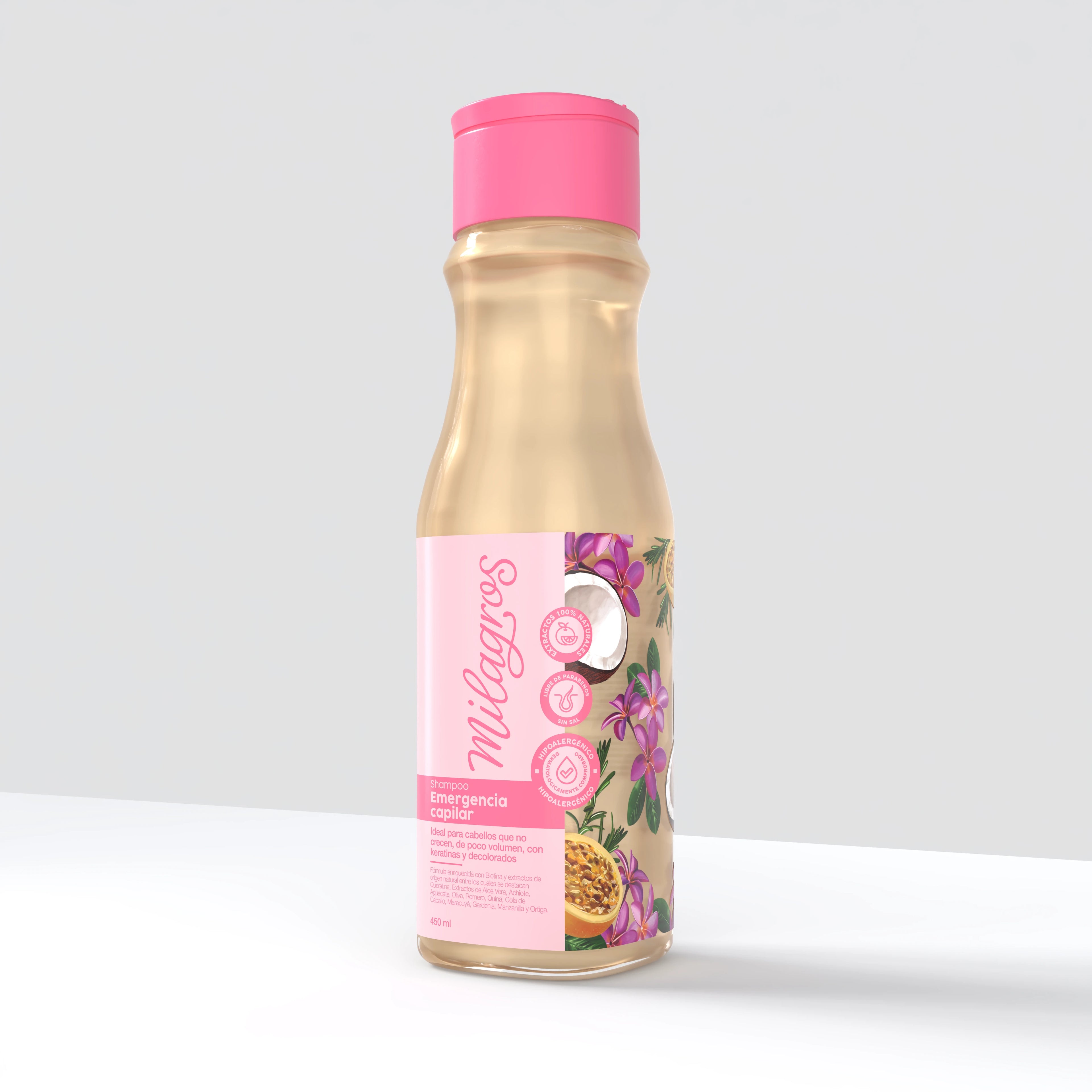 Shampoo Emergencia Capilar (con biotina y queratina)