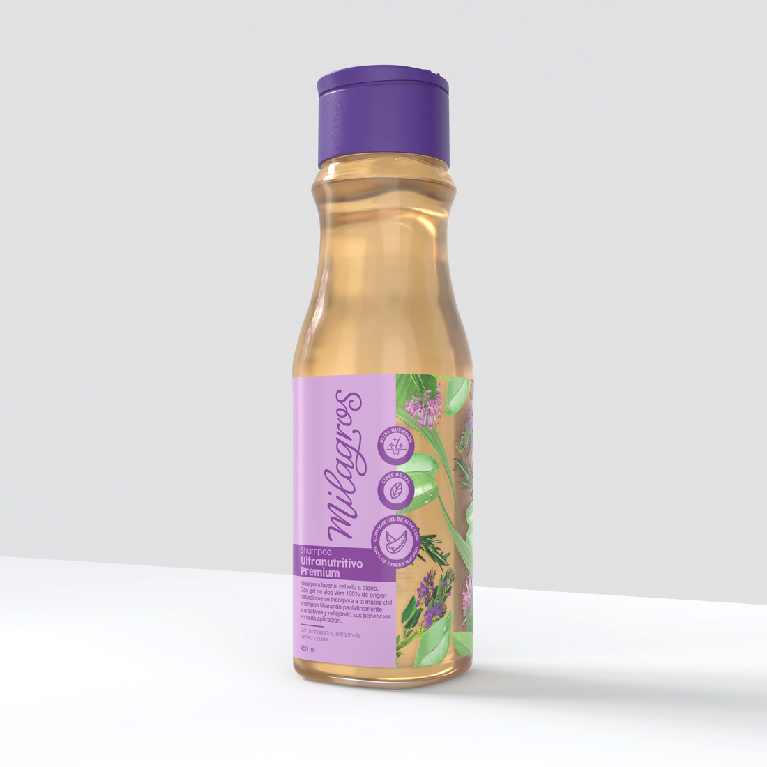 Shampoo Ultra Nutritivo Premium (con aloe vera)