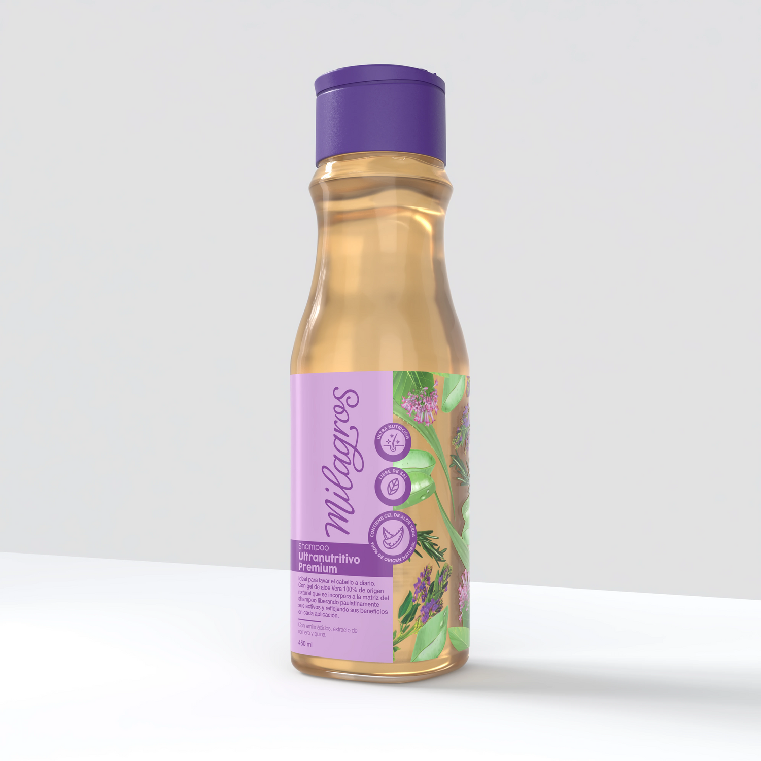 Shampoo Ultra Nutritivo Premium (con aloe vera)