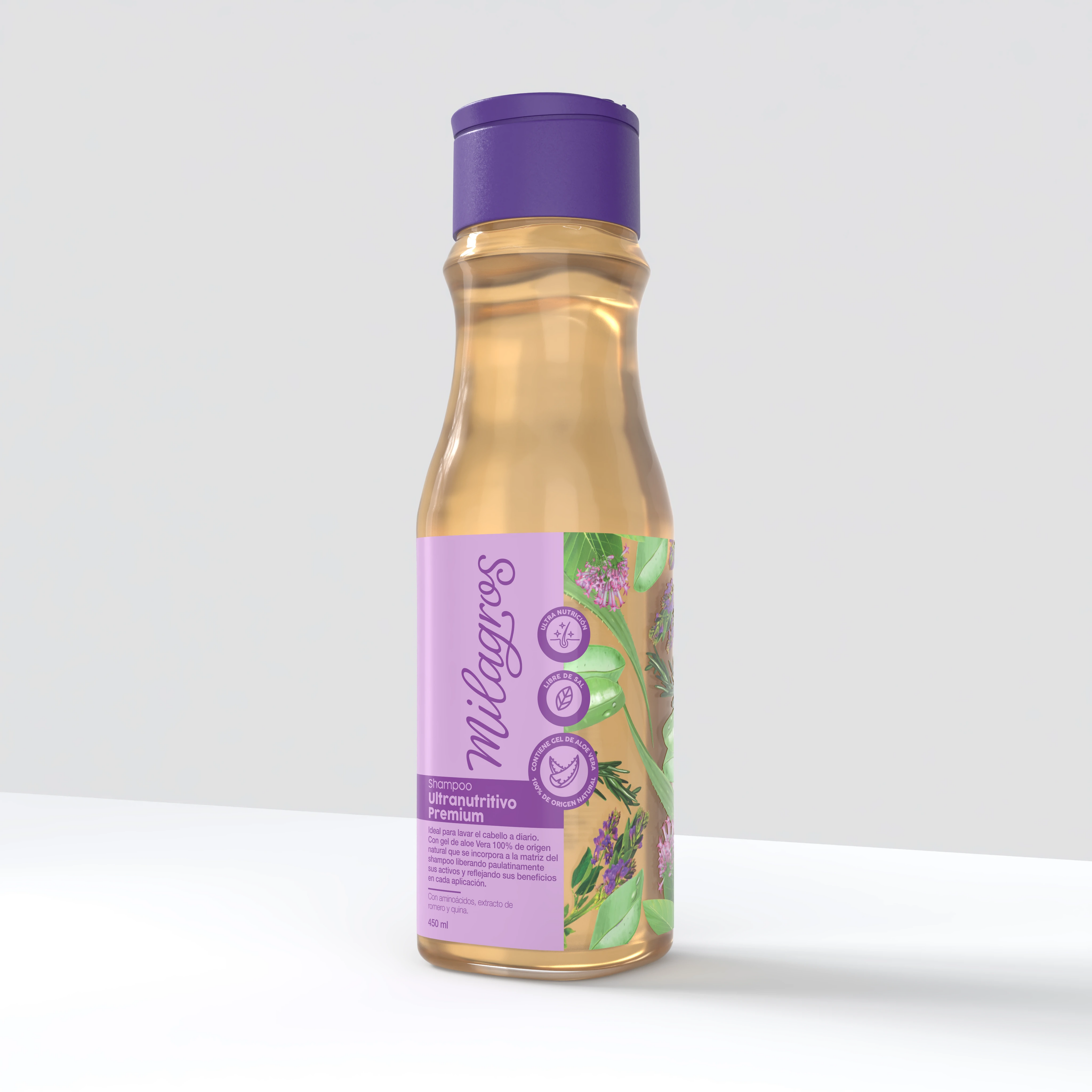 Shampoo Ultra Nutritivo Premium (con aloe vera)