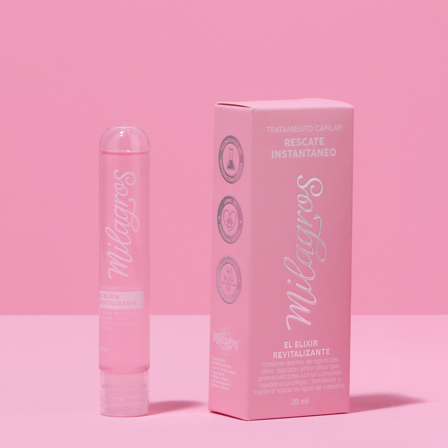 Tratamiento Capilar Rescate Instantáneo El Elixir Revitalizante