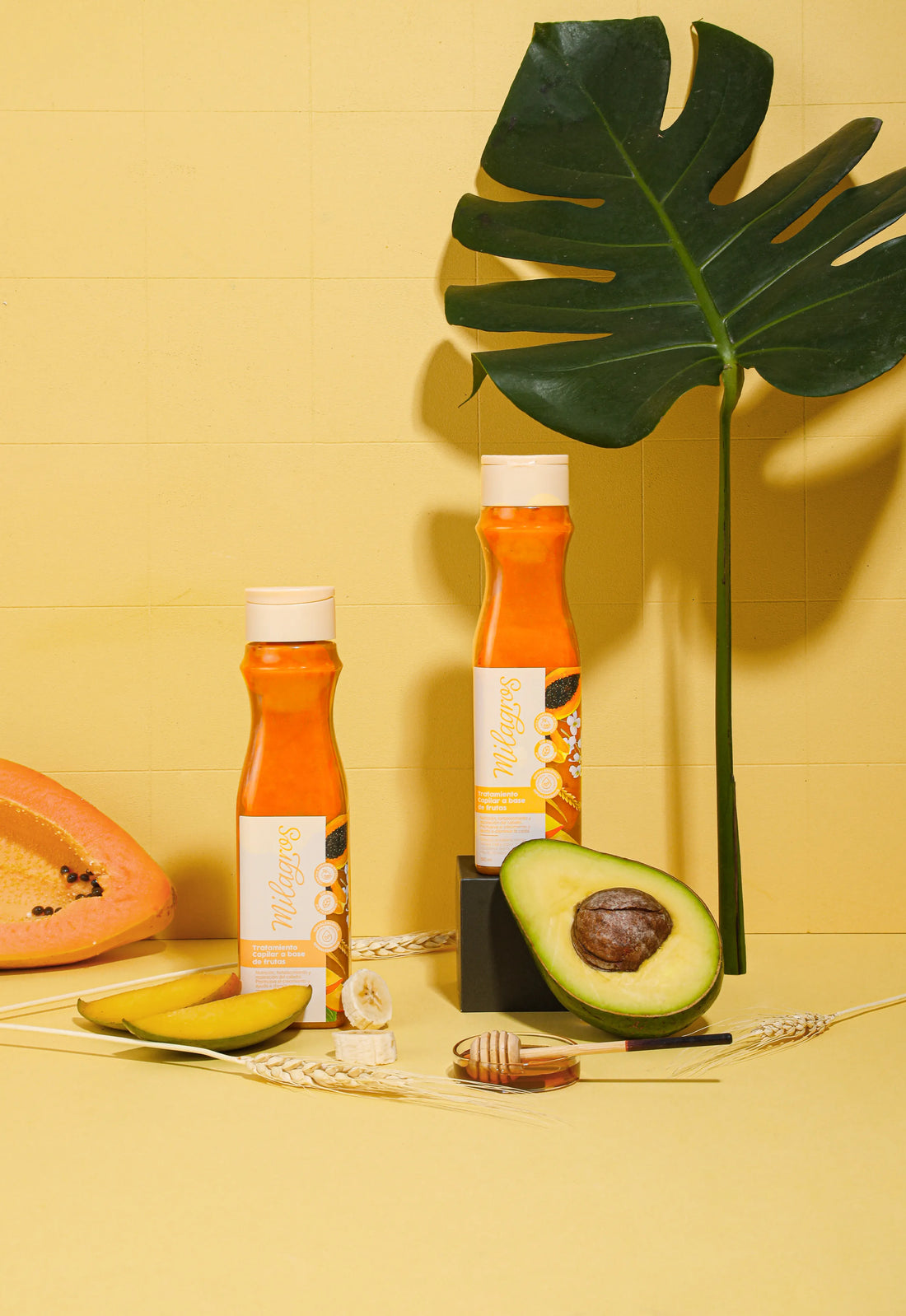 Tratamiento capilar con papaya y más de 10 exctractos naturales de Milagros