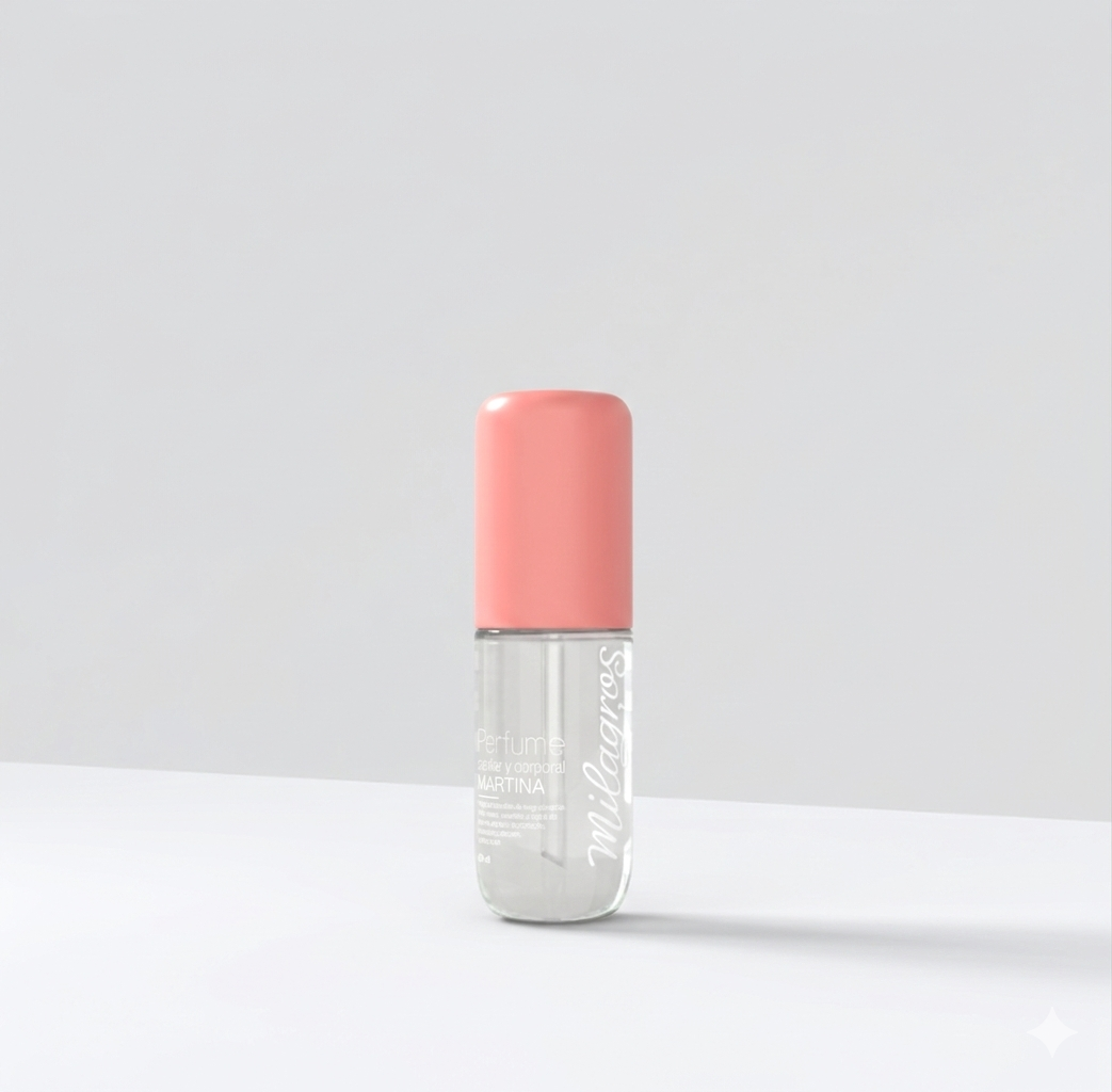 Mini Perfume Capilar y Corporal Martina  (Notas Frutales y Dulces)