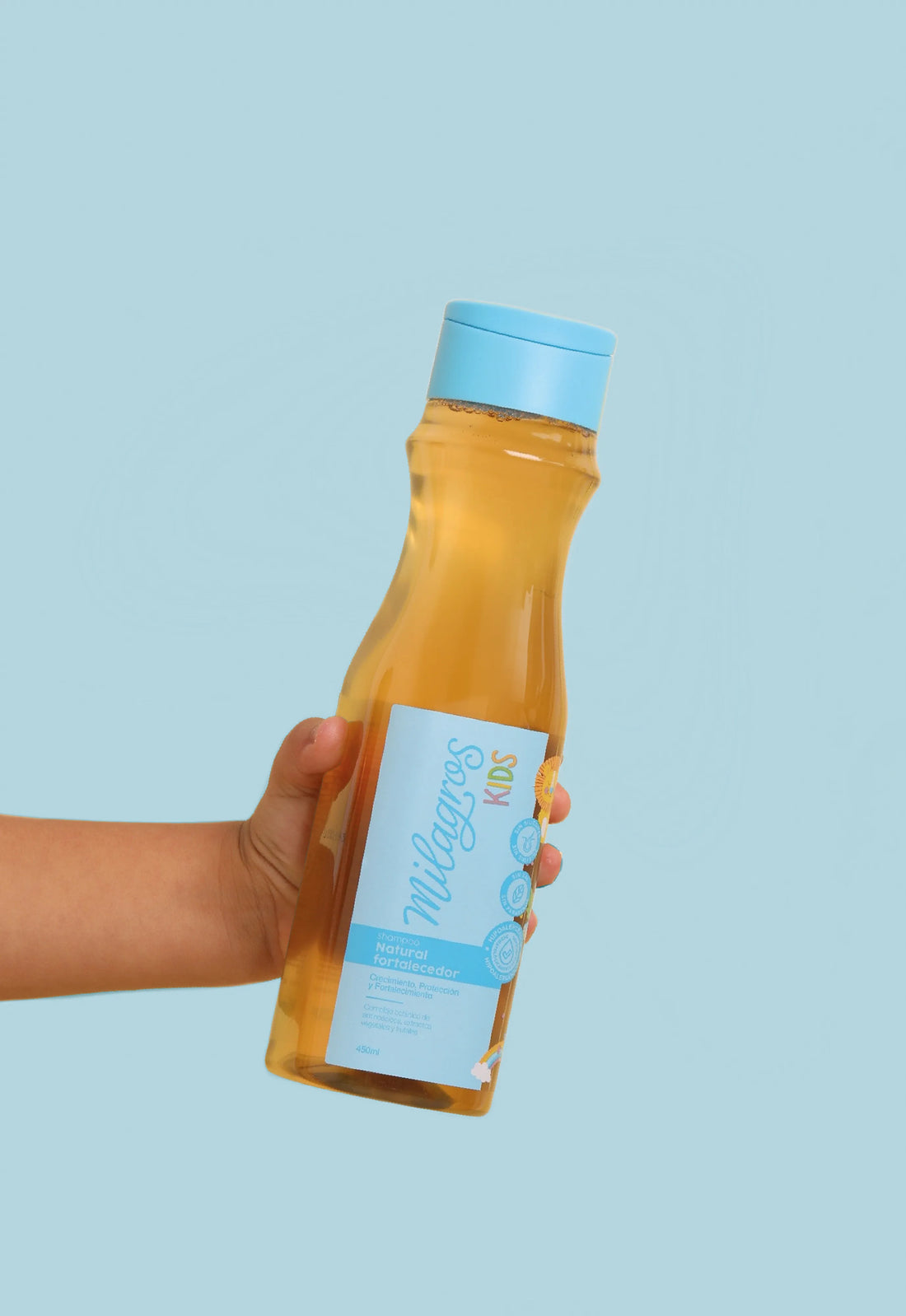 shampoo para niños, testeado clínica y dermatológicamente