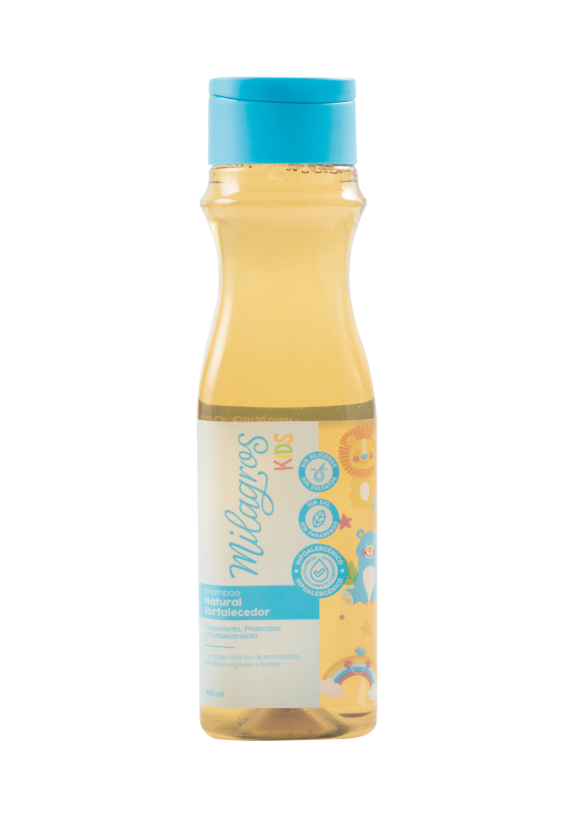 Shampoo natural fortalecedor para niños