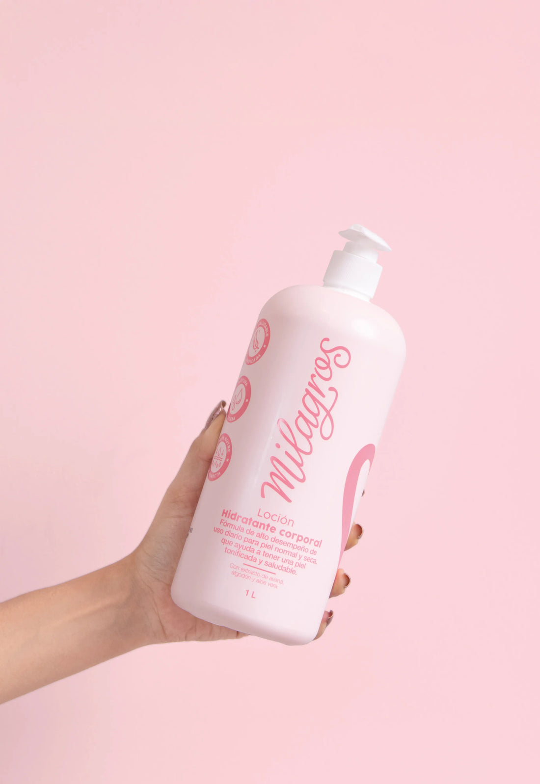 Crema corporal milagros de uso diario para piel normal y seca.