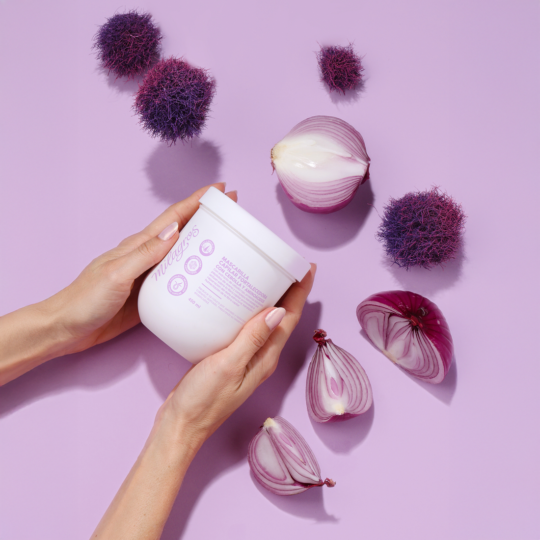 Mascarilla Capilar Reparadora Intensiva Con Extracto De Cebolla y Péptidos