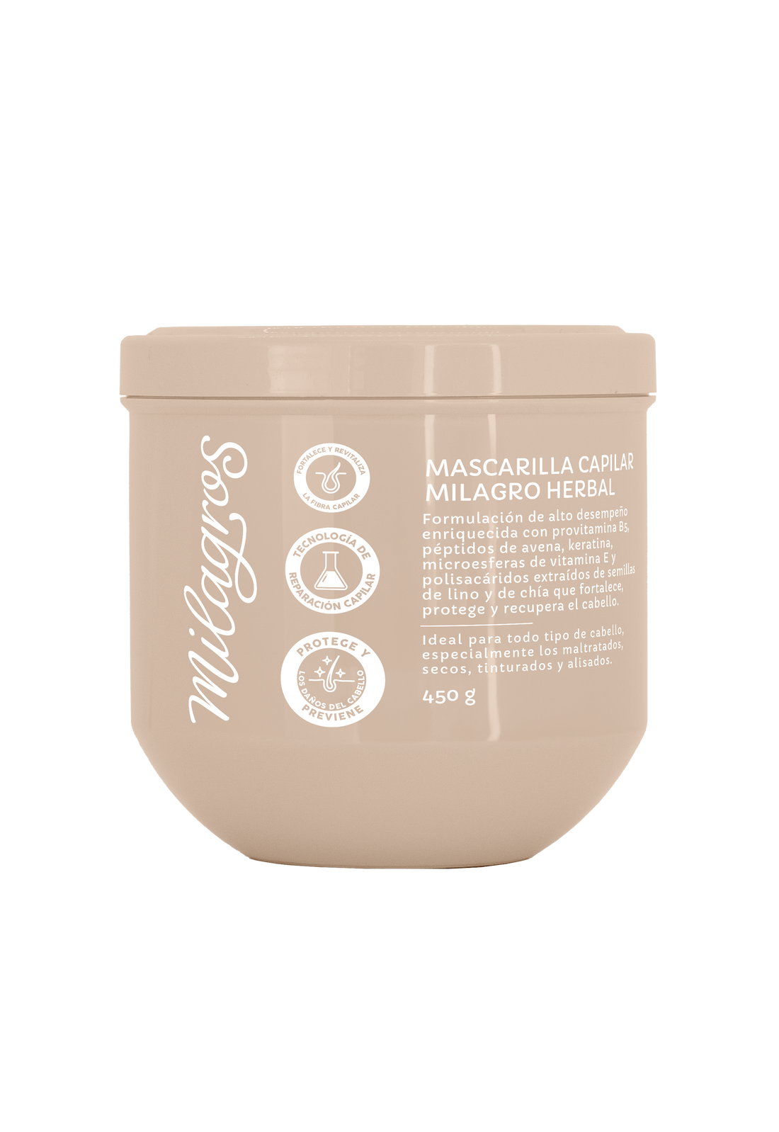 Mascarilla Capilar Milagro Herbal