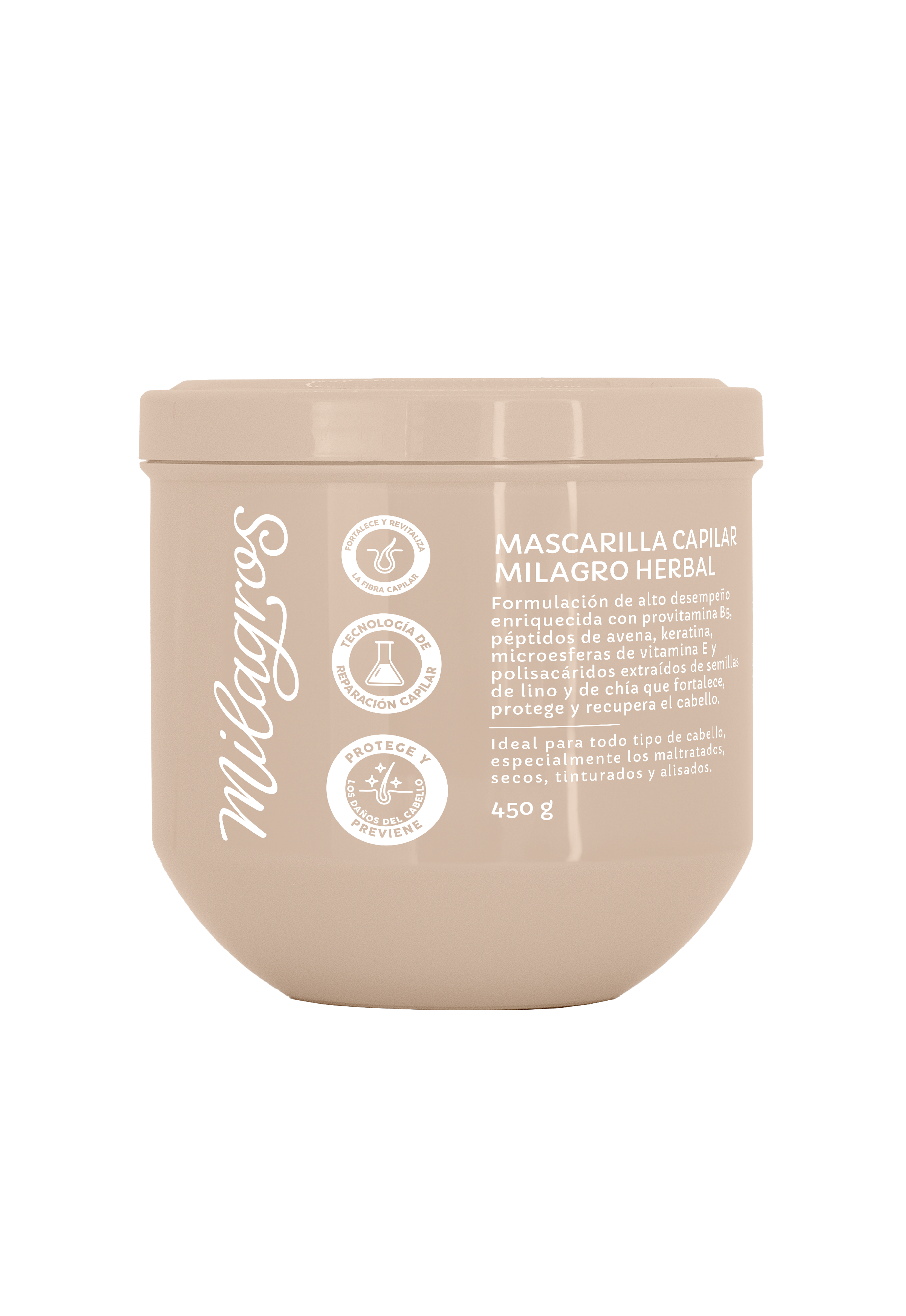 Mascarilla Capilar Milagro Herbal