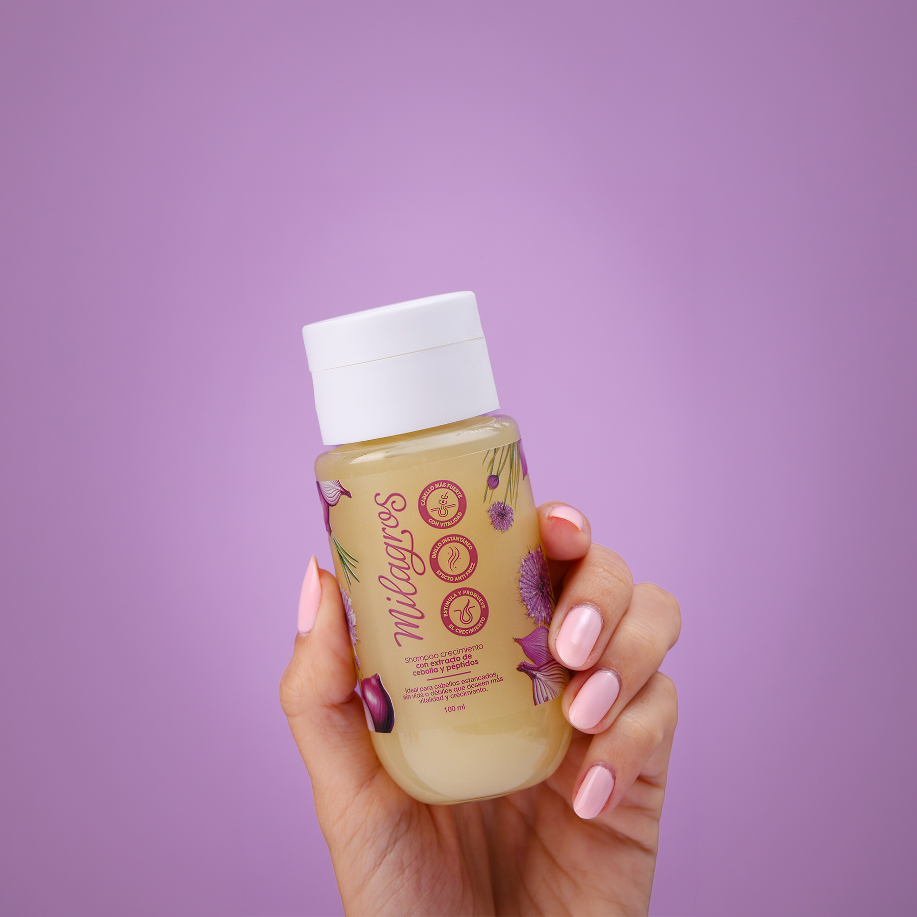 Shampoo Crecimiento Con Extracto de Cebolla y Péptidos Mini