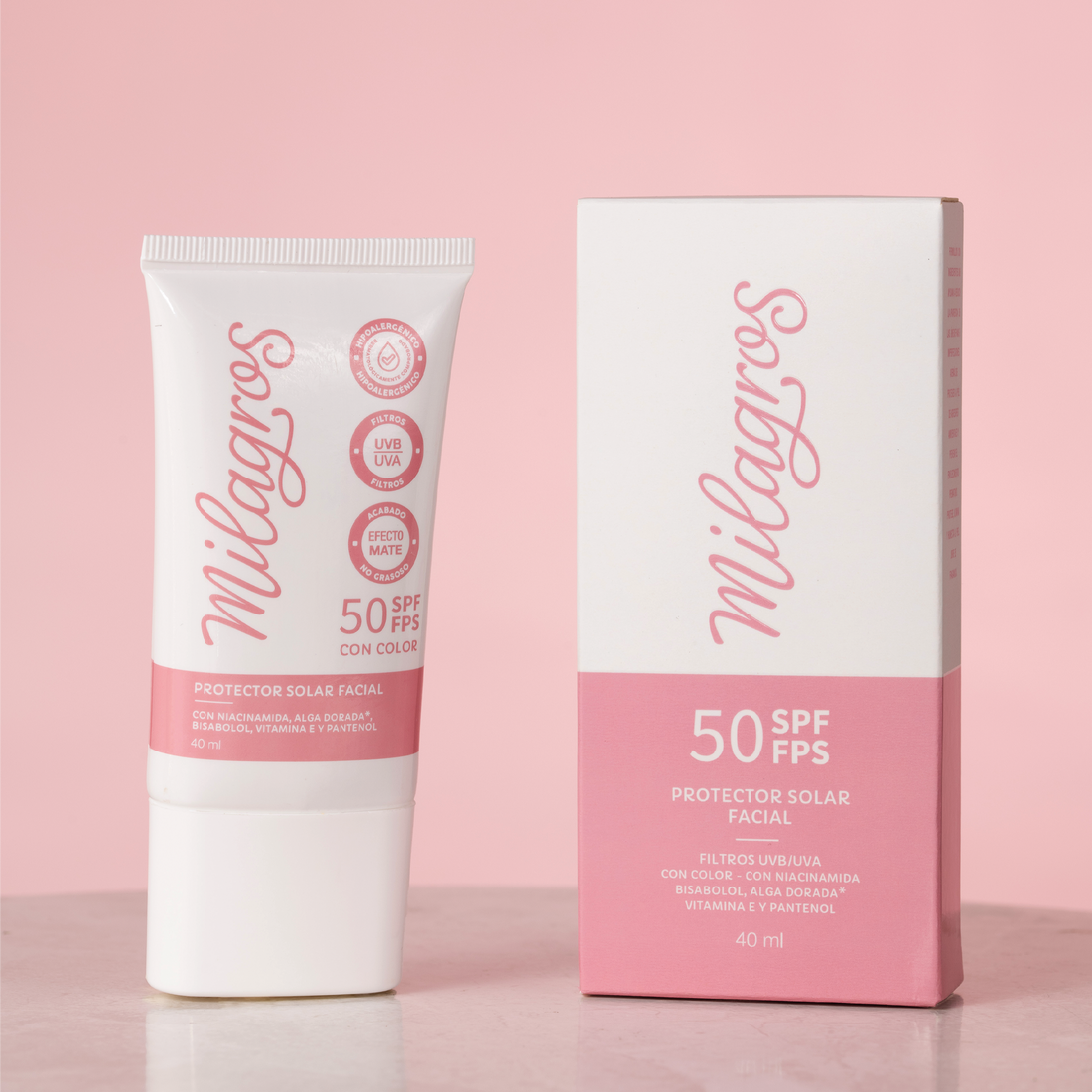 Protector Solar Facial con Color