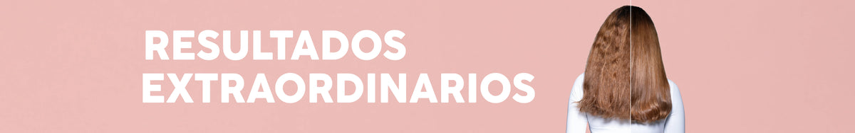 Resultados extraordinarios: cabello antes y después de usar Milagros