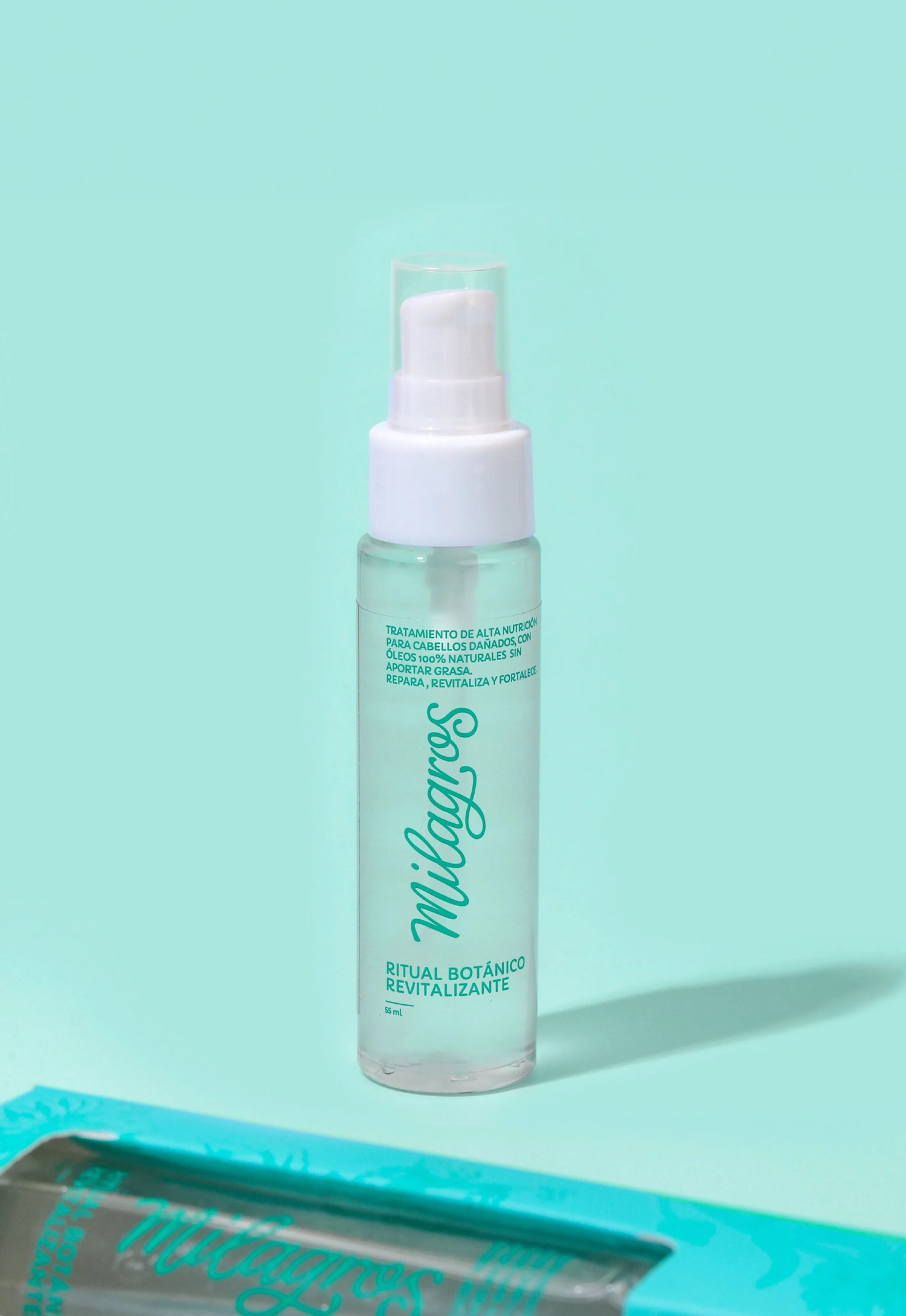 Serum de Milagros con aceite de coco, semilla de Algodón, extracto de manzanilla, aloe vera, oliva y canela