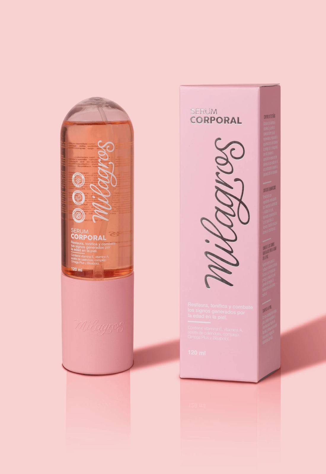 Serum corporal de Milagros ayuda a controlar las estrías y manchas