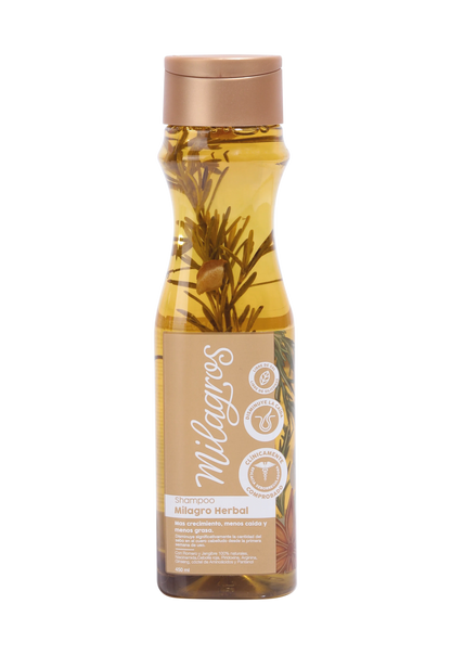 Milagro Herbal, shampoo con romero de Milagros