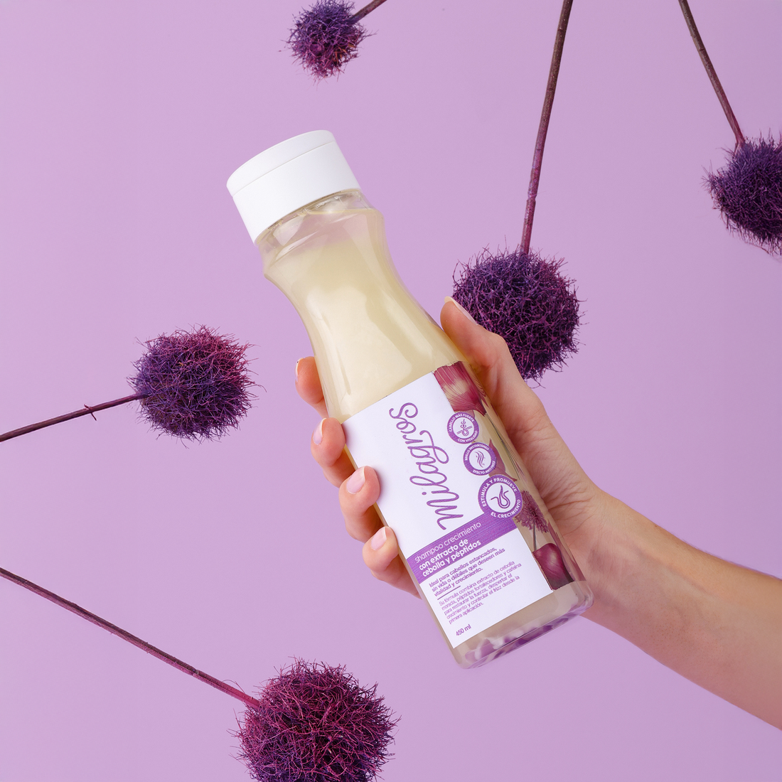 Shampoo Crecimiento Con Extracto de Cebolla y Péptidos