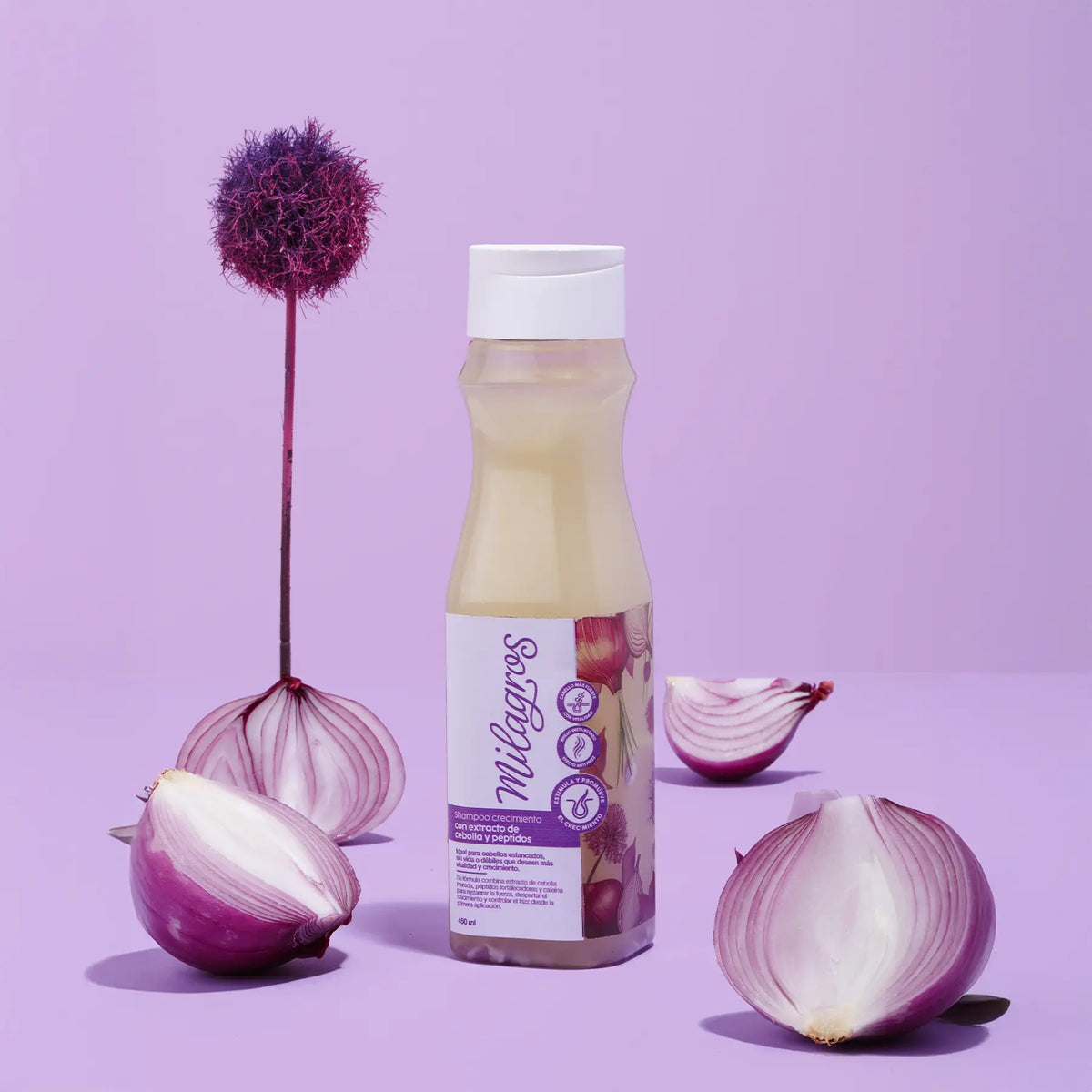Shampoo de cebolla de Milagros