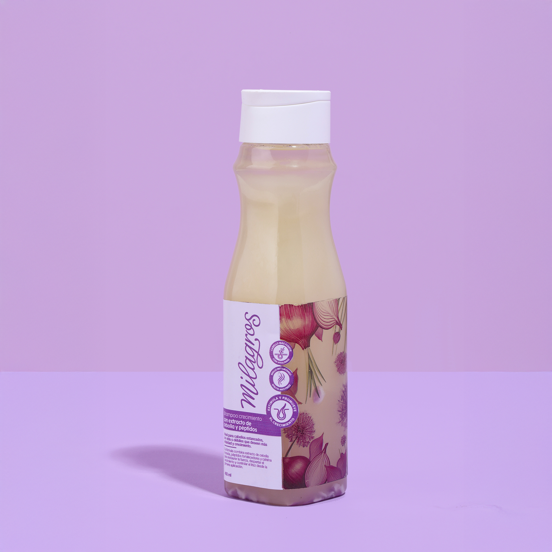 Shampoo Crecimiento Con Extracto de Cebolla y Péptidos