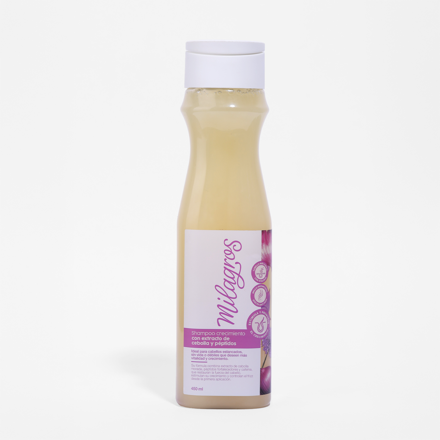 Shampoo Crecimiento Con Extracto de Cebolla y Péptidos