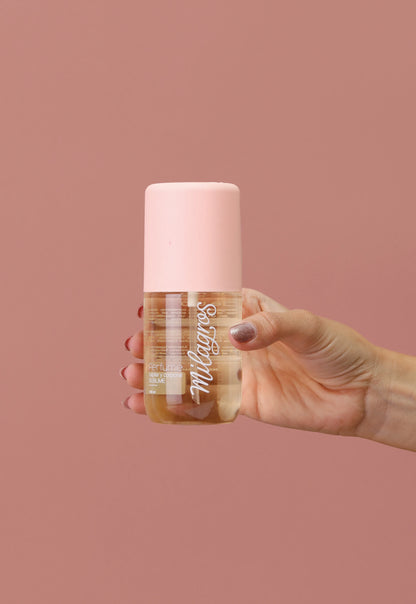 Perfume capilar y corporal de milagros con activo 100% vegetal olor sublime 