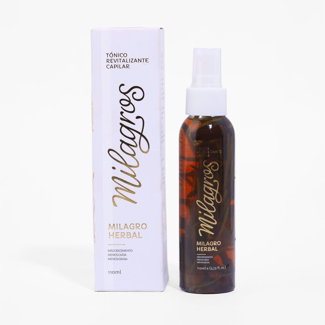 Tónico Revitalizante Capilar Milagro Herbal (tónico con romero)