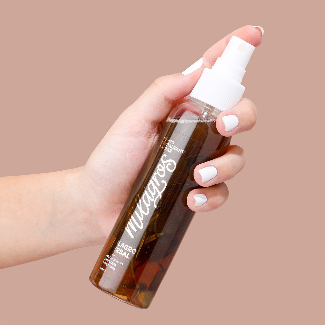 Tónico Revitalizante Capilar Milagro Herbal (tónico con romero)