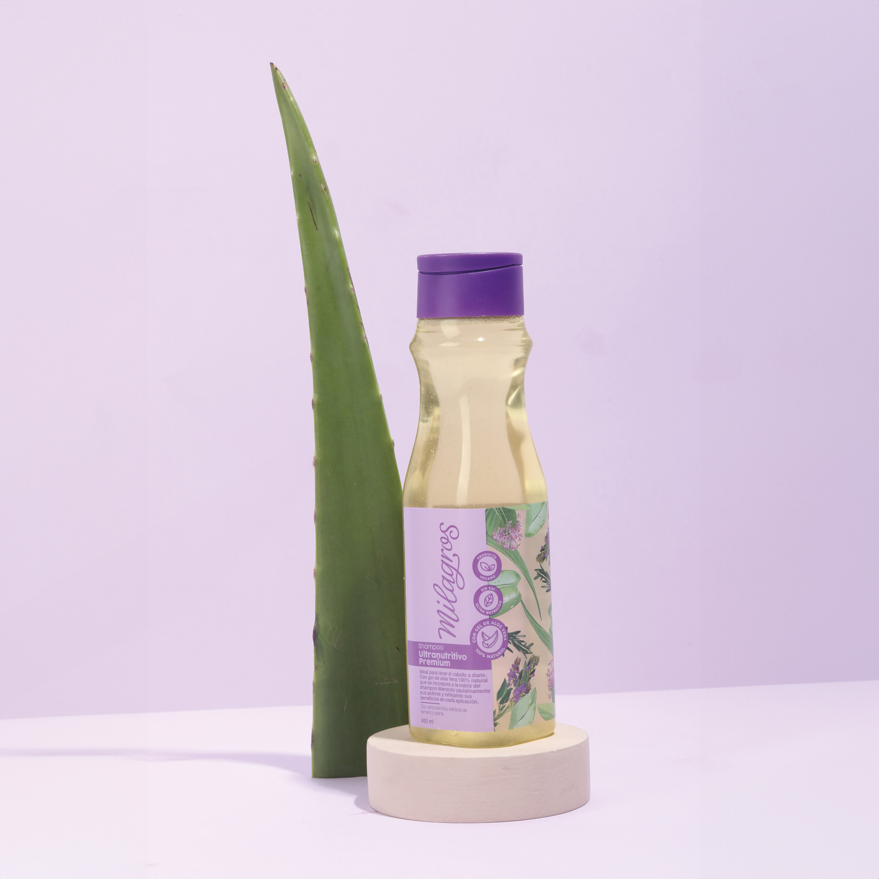 Shampoo Ultra Nutritivo Premium (con aloe vera)